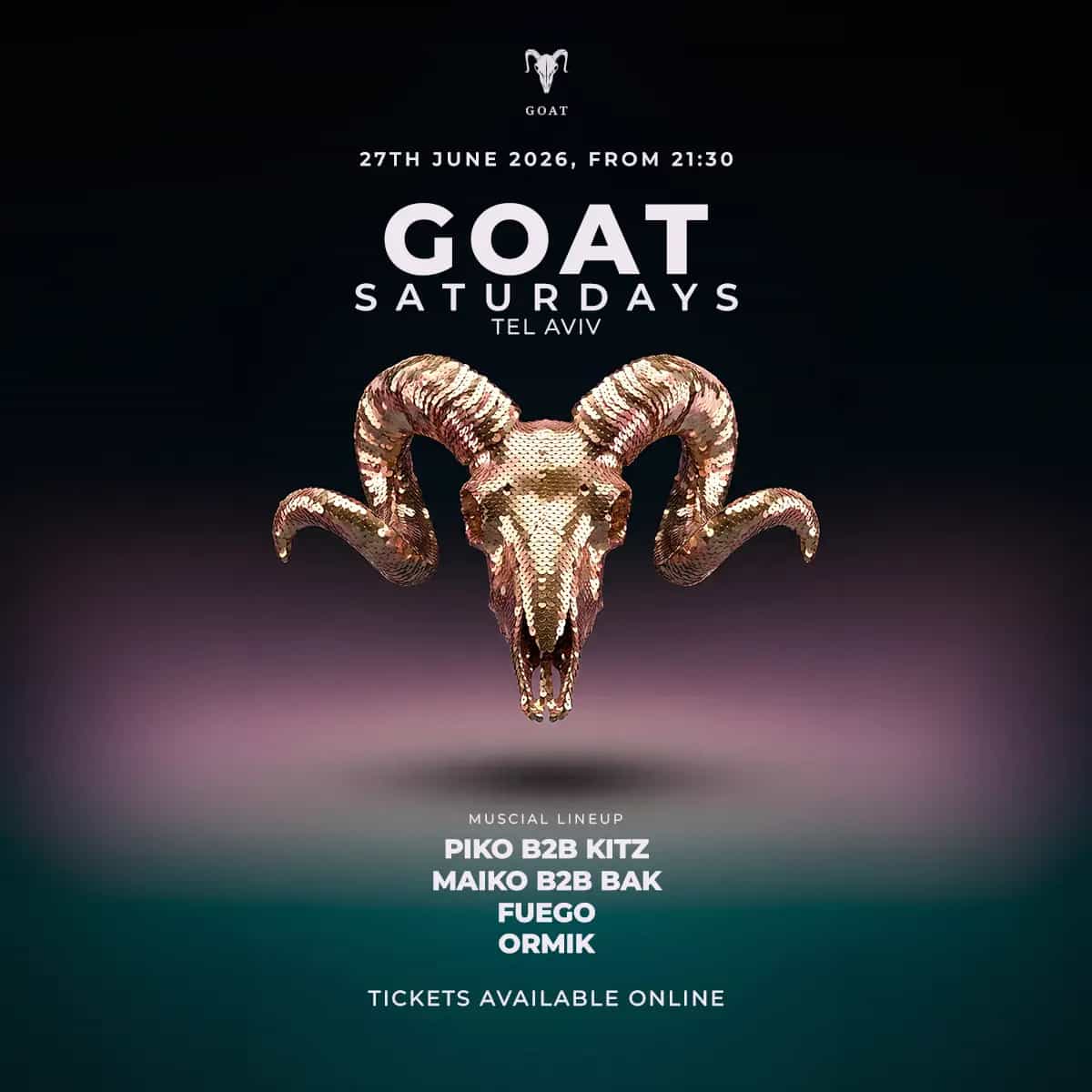 Saturday GOAT // 27.06