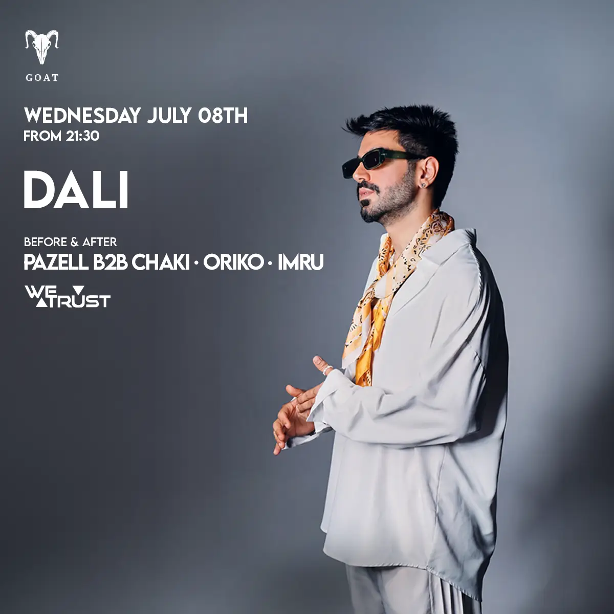 WE TRUST X NOYA CHEKORAL // 08.07