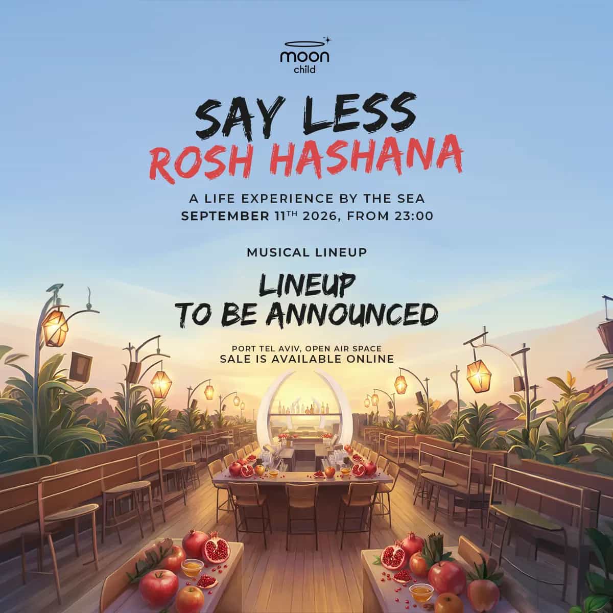 ROSH HASHANA • FRIDAY OPEN AIR