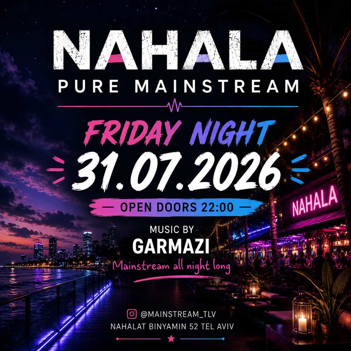MAINSTREAM - FRIDAY 31.07