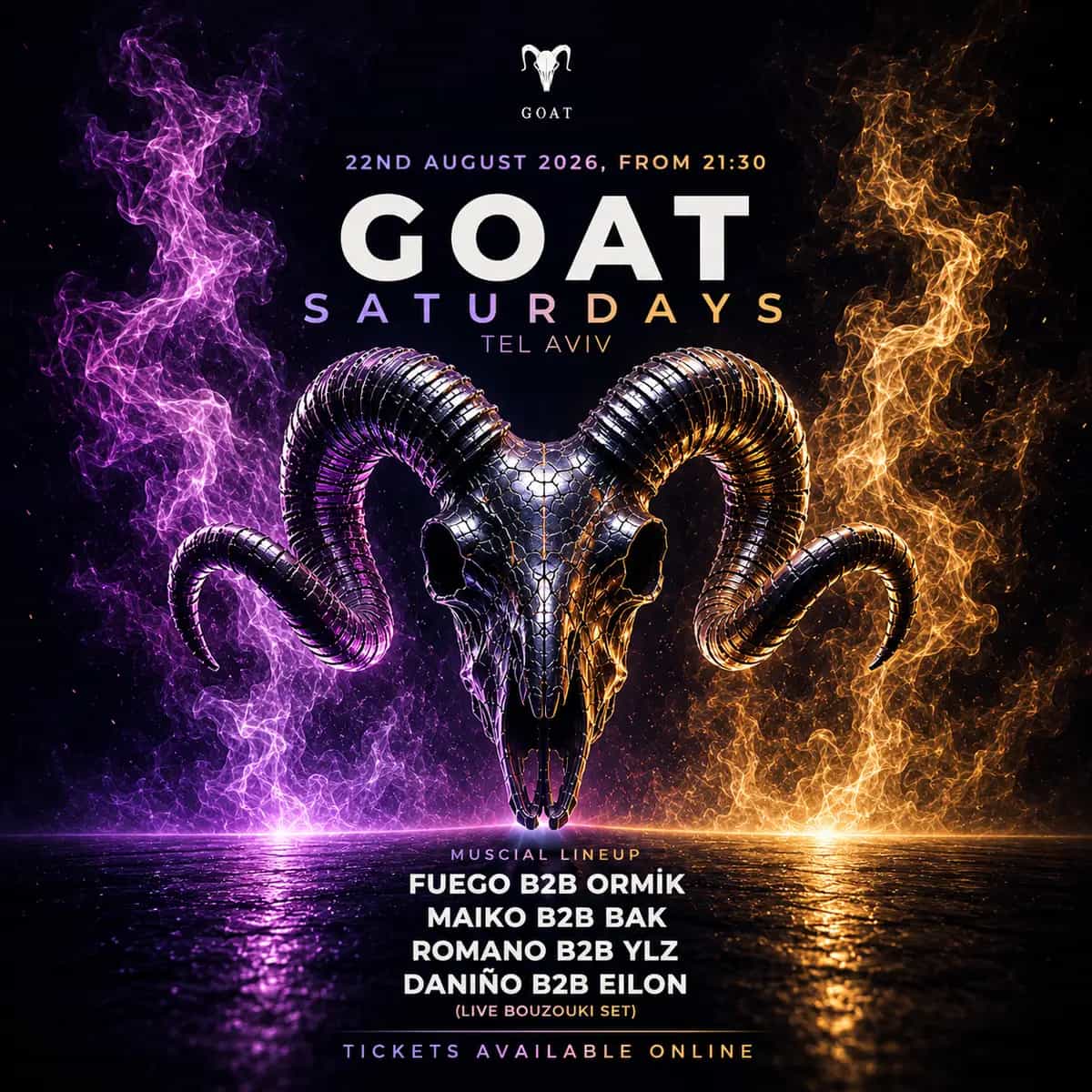  Saturday GOAT // 22.08