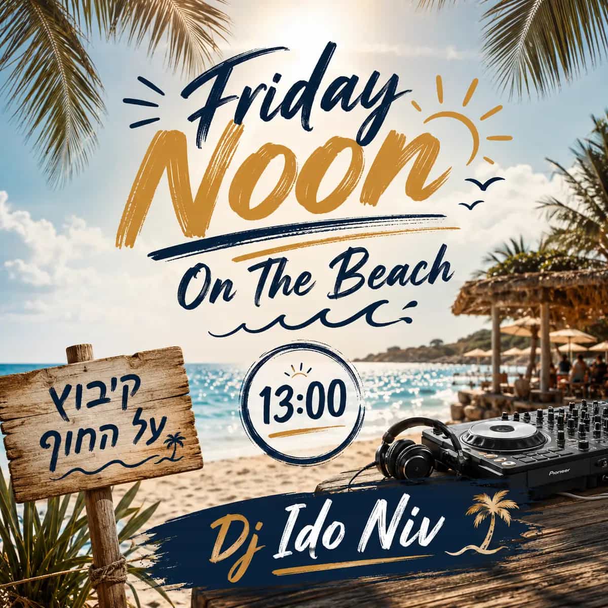 FRIDAY NOON ON THE BEACH 3.7