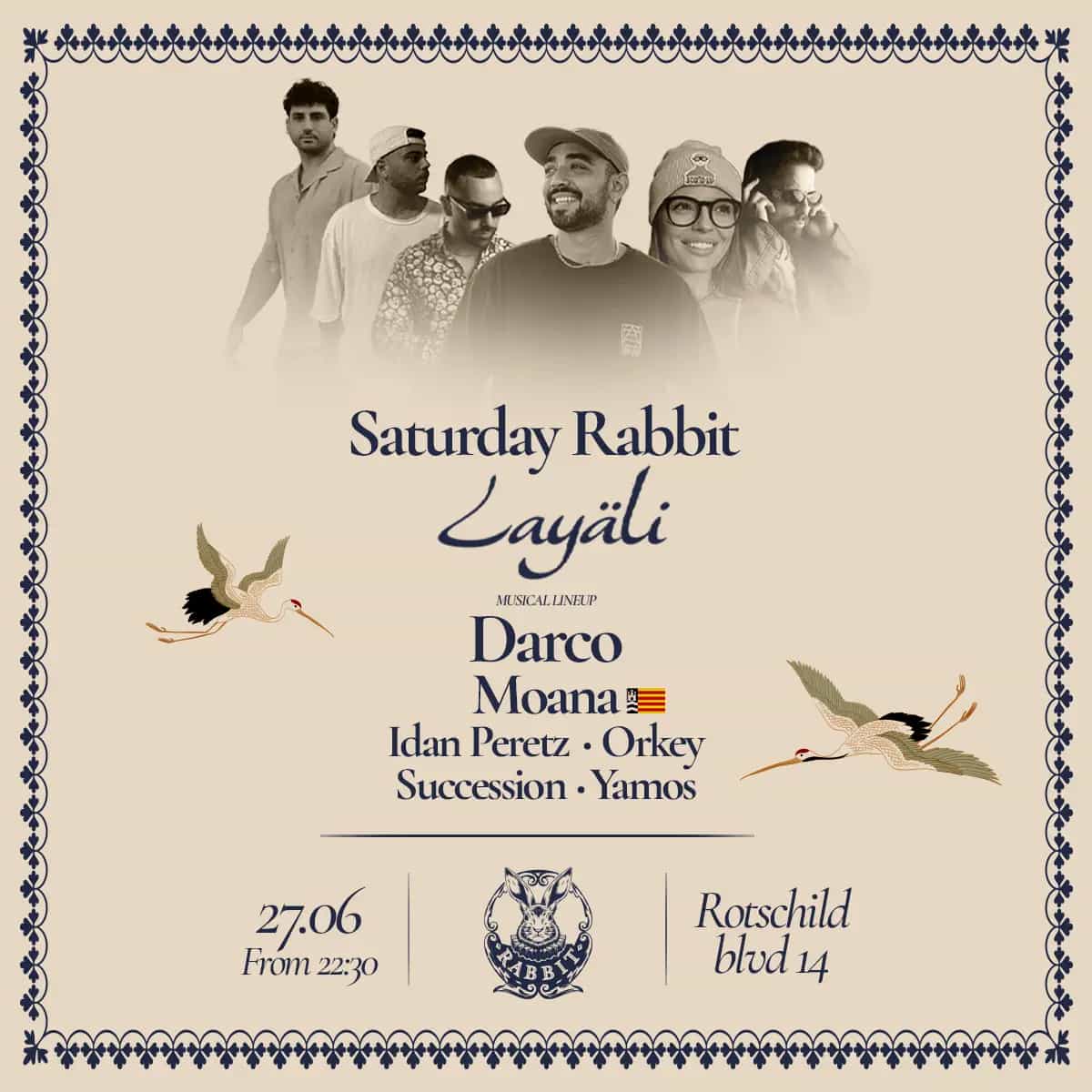 DARCO X SATURDAY RABBIT // 27.6
