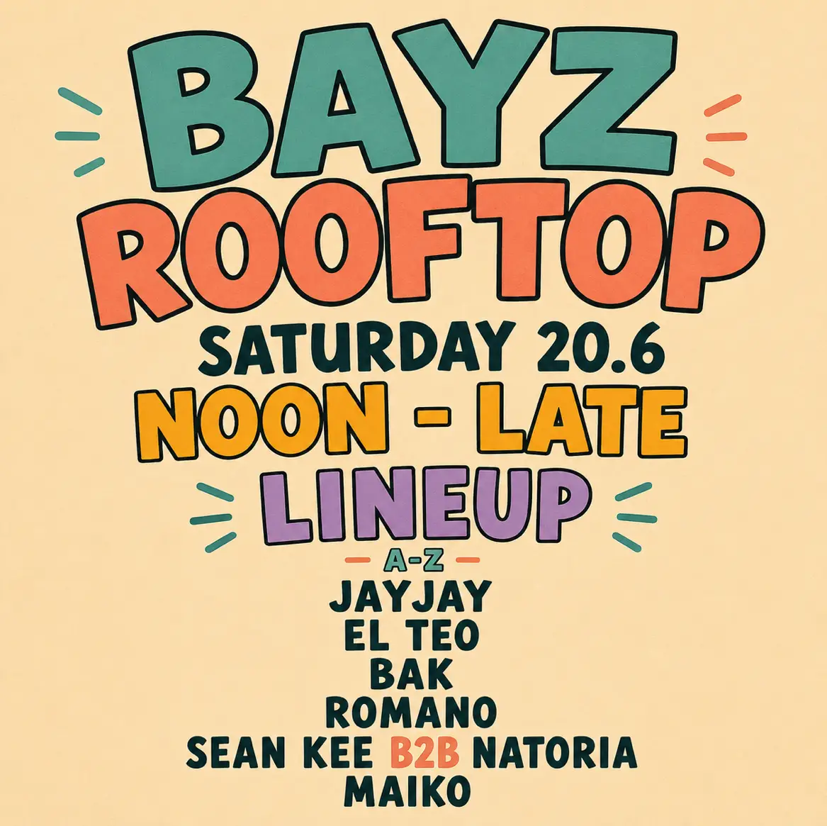 KADMON LIVE SHOW Bayz rooftop 04.07