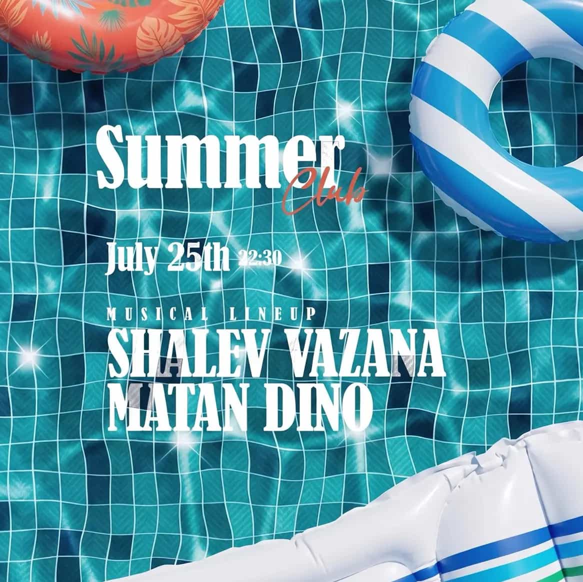SUMMER CLUB // 25.7🌞