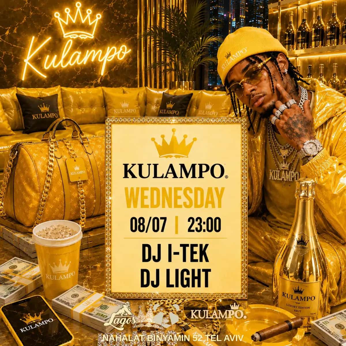 KULAMPO I Wednesday 08/07 I PANDA TLV​