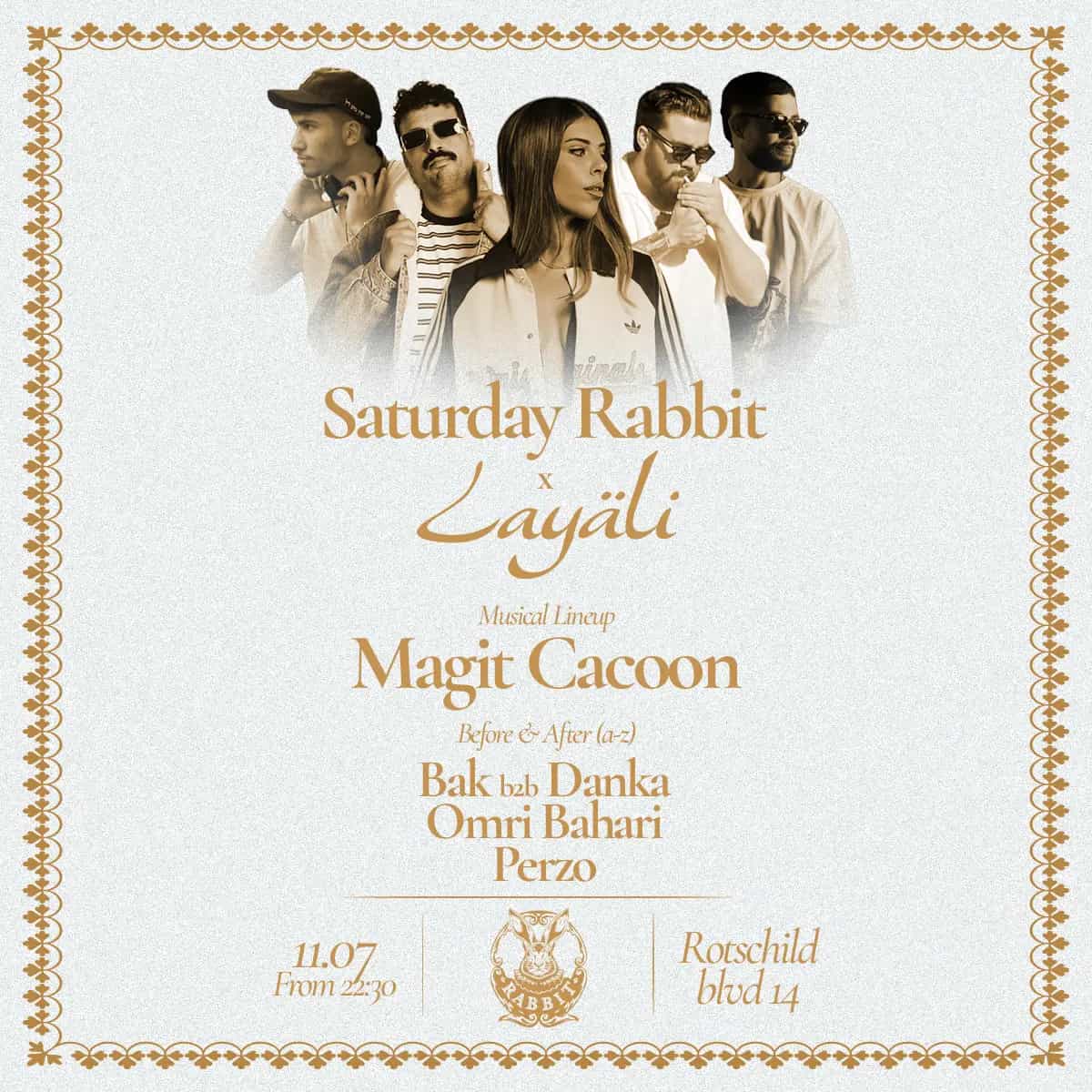 MAGIT CACOON X SATURDAY RABBIT // 11.7