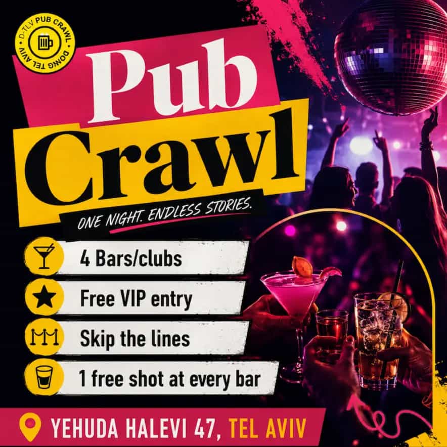 Pub Crawl D-TLV