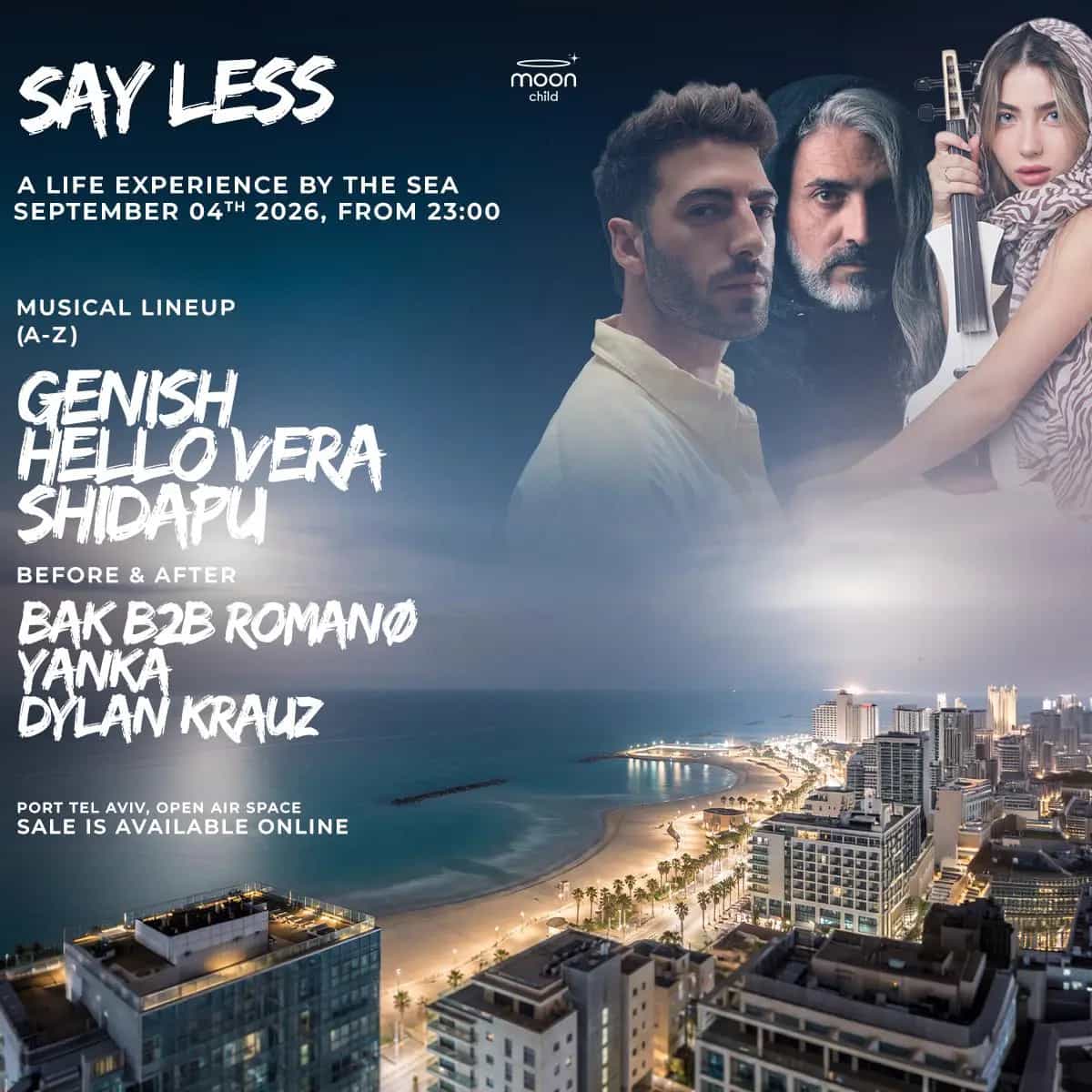HELLO VERA x GENISH  • FRIDAY OPEN AIR
