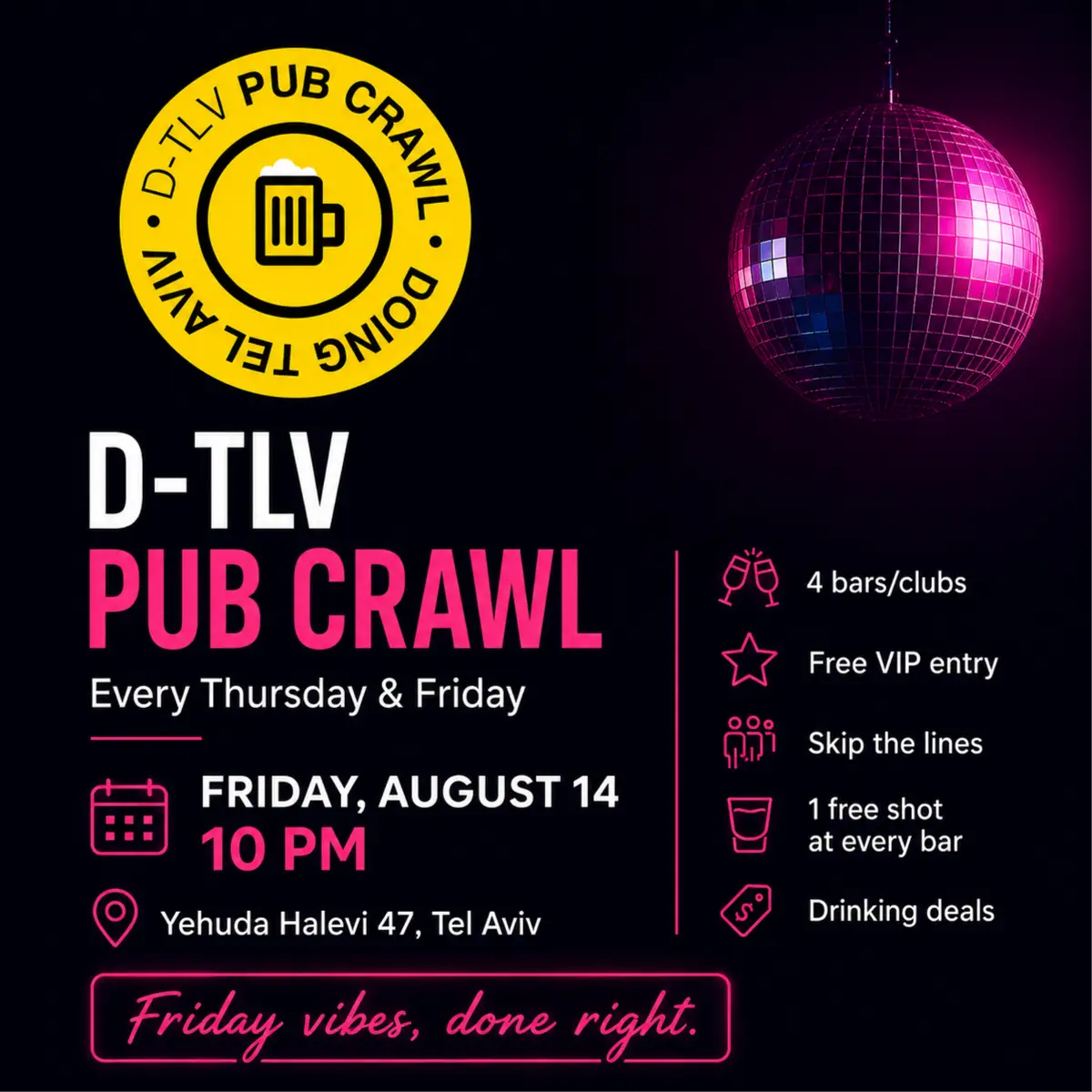 D-TLV Bar Crawl