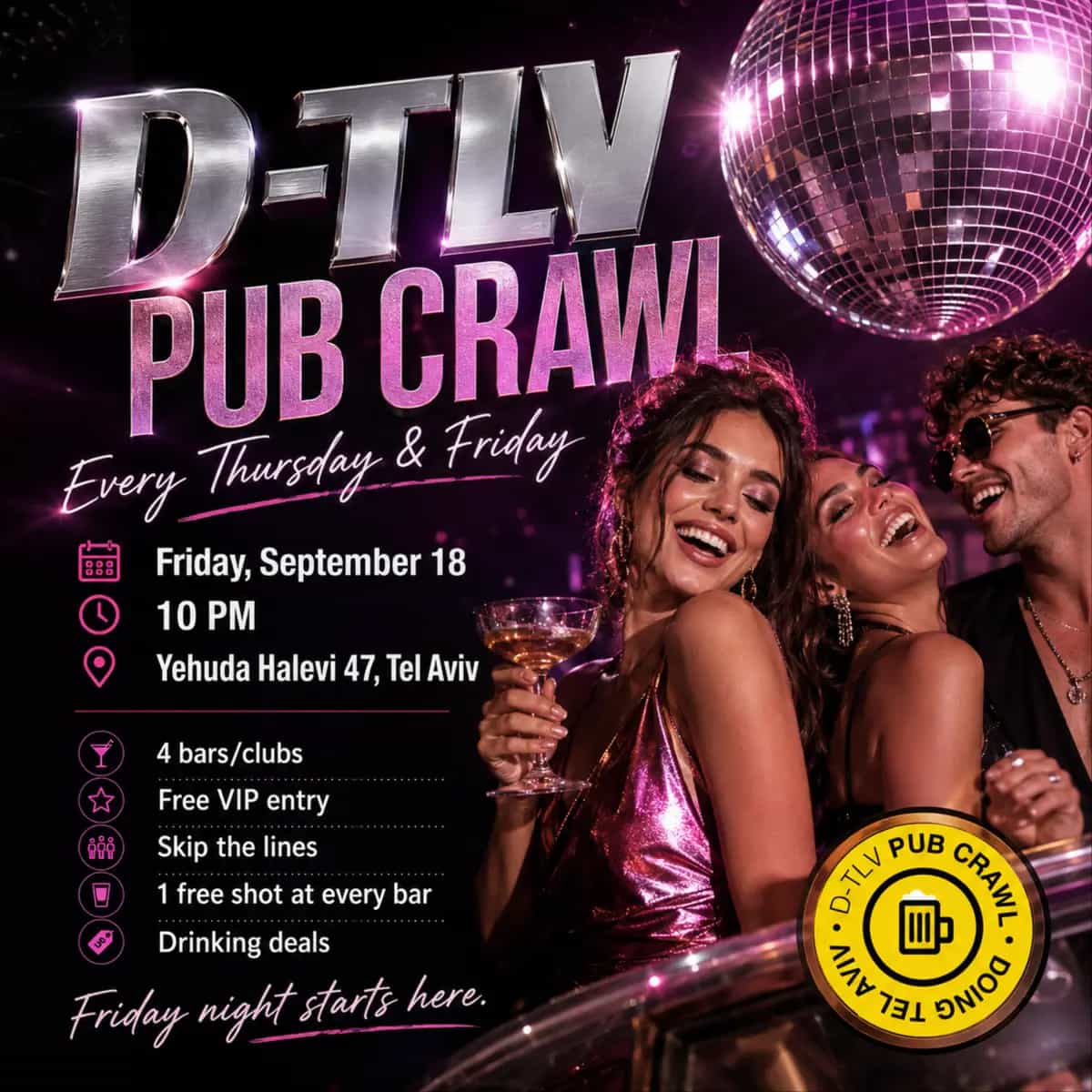 D-TLV Bar Crawl