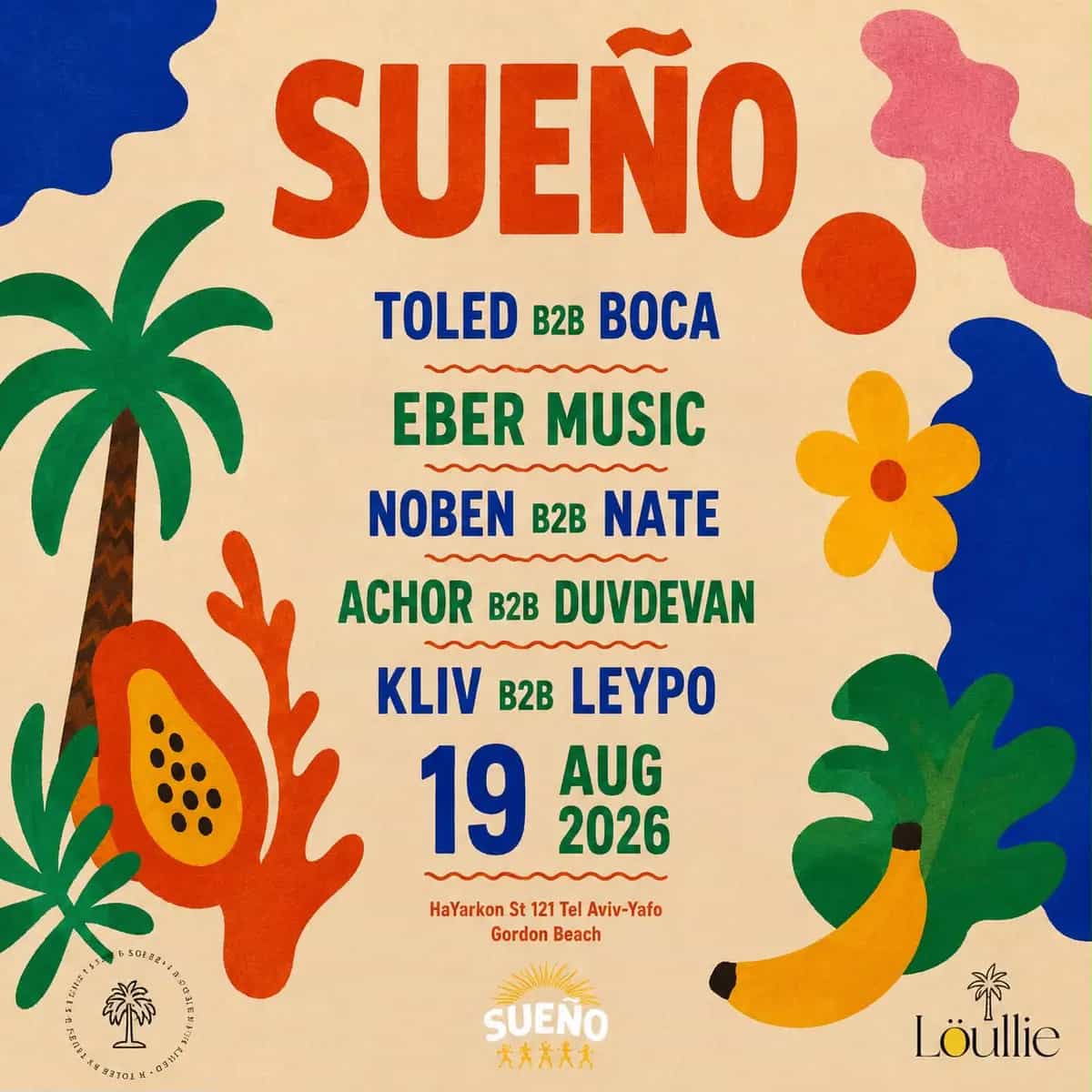SUEÑO IS BACK 19/08 🥂