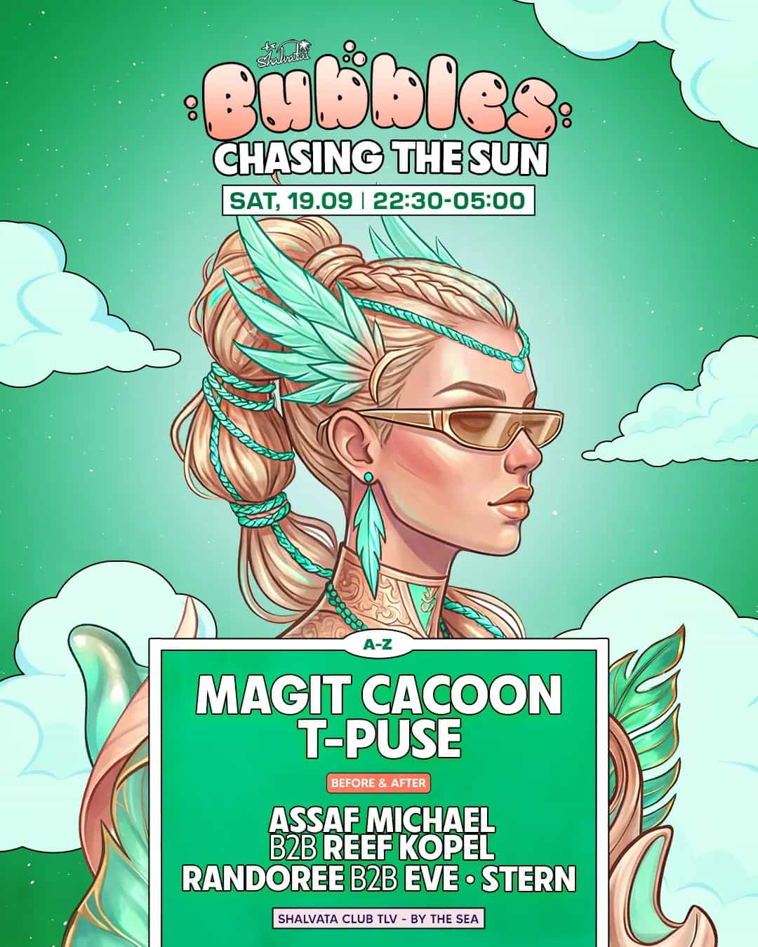 BUBBLES - CHASING THE SUN 19.09 | SATURDAY