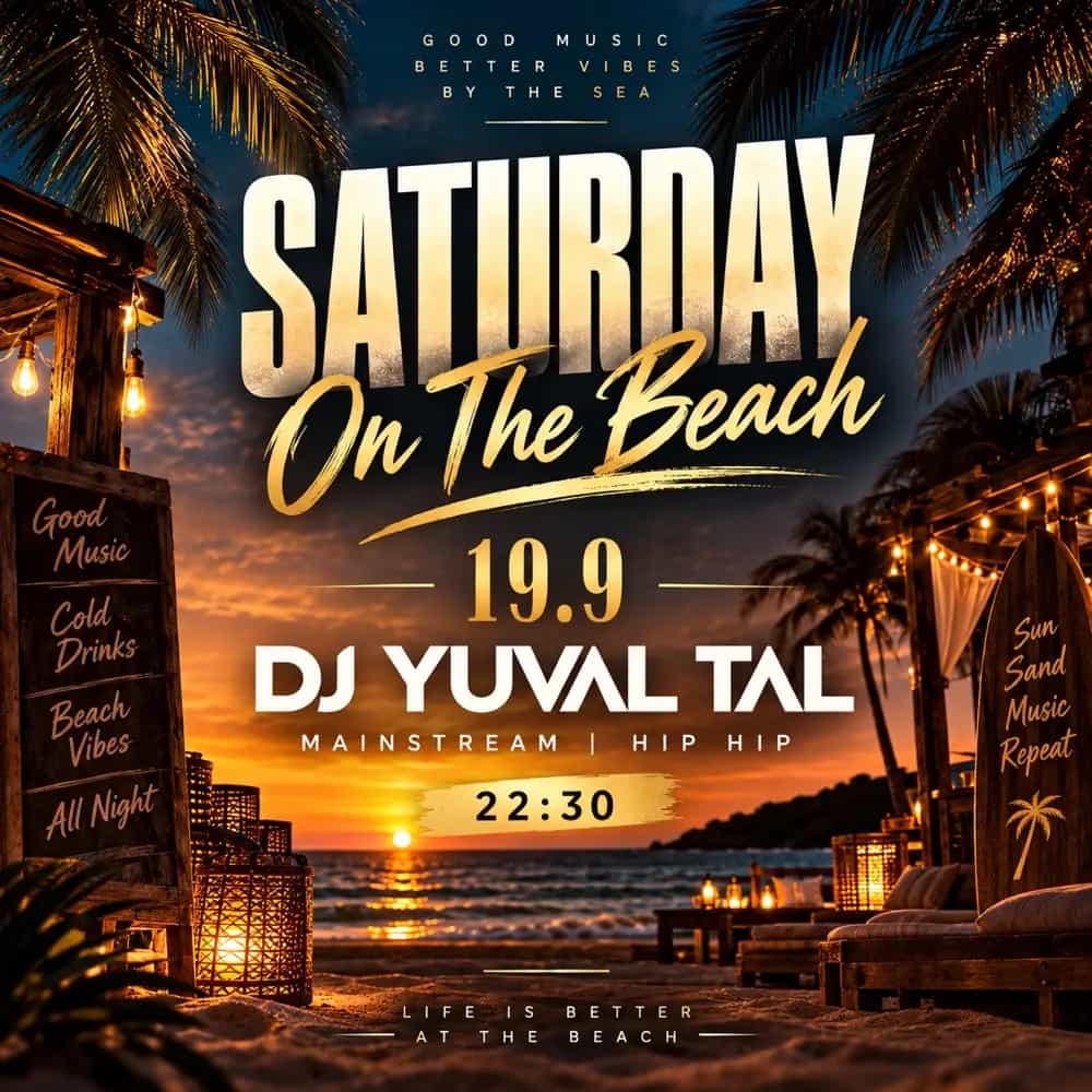 Saturday On The Beach 19.9
