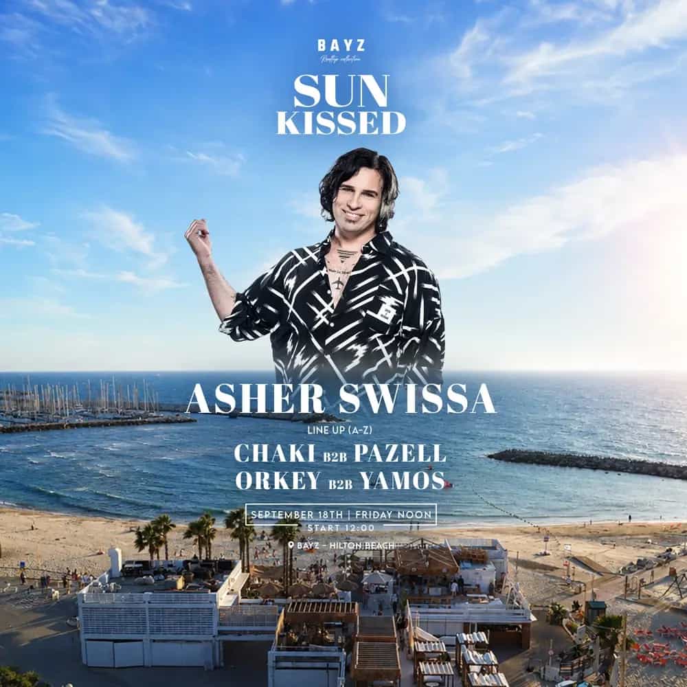 Asher Swissa | 18.9| Bayz Hilton Friday
