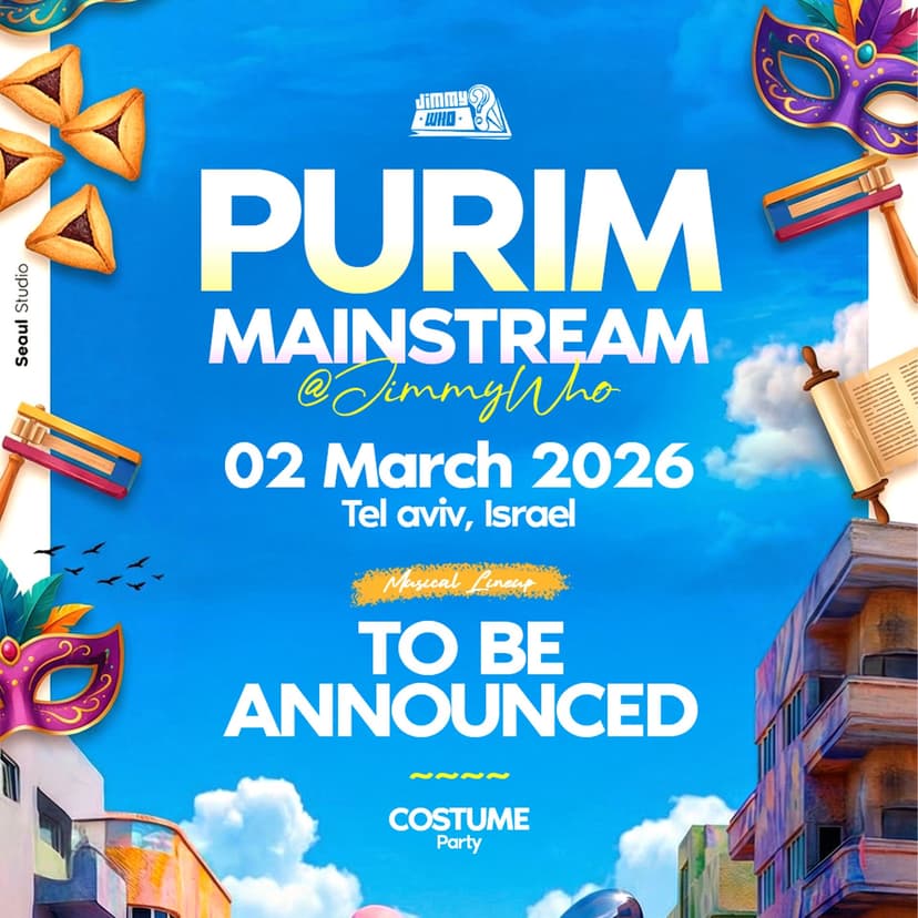 PURIM MAINSTAREM JIMMY WHO? // 2.3🪅