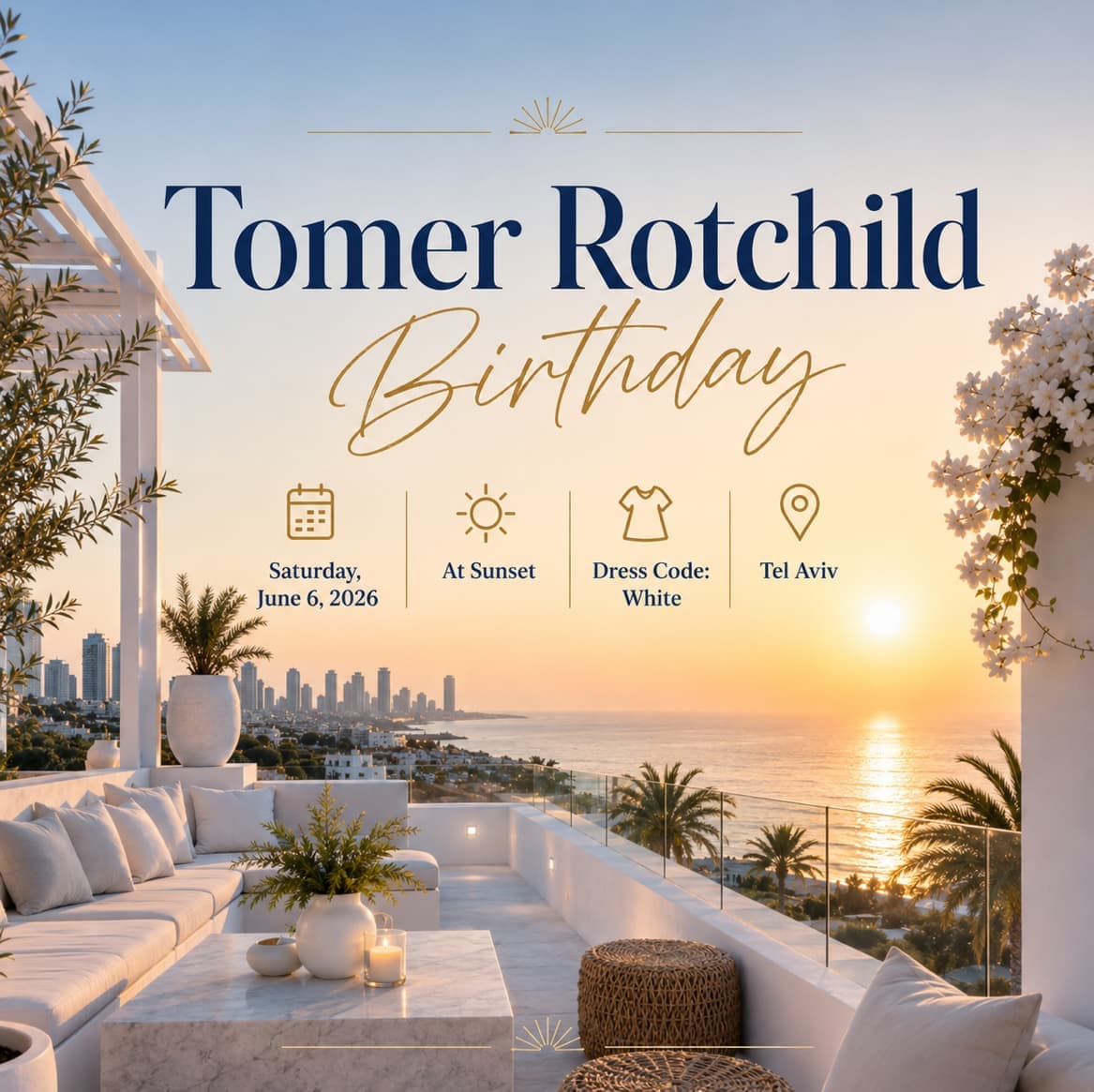 TOMER ROTCHILD B-Day celebration 6.6