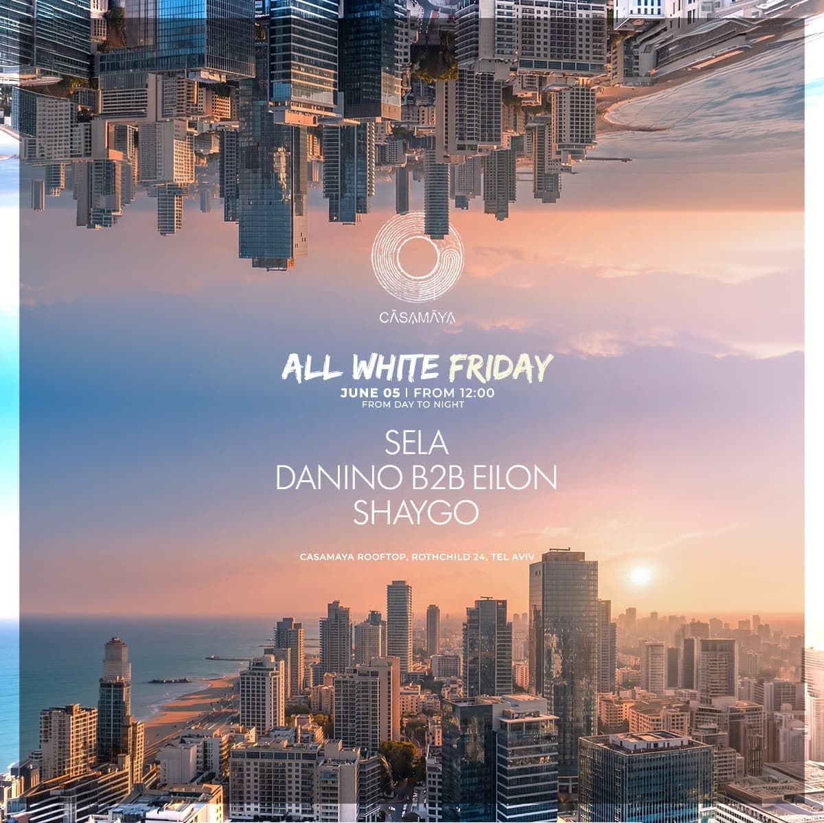 ALL WHITE FRIDAY // CASAMAYA ROOFTOP