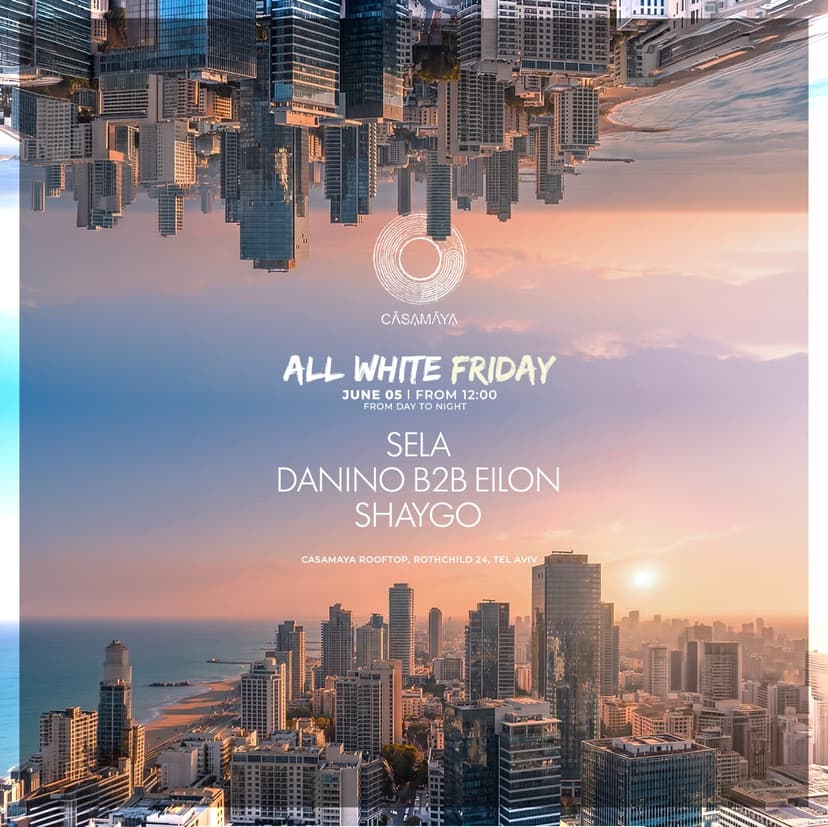 ALL WHITE FRIDAY // CASAMAYA ROOFTOP