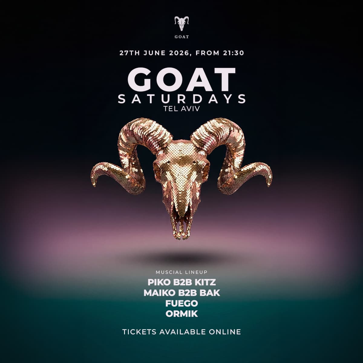 Saturday GOAT // 27.06