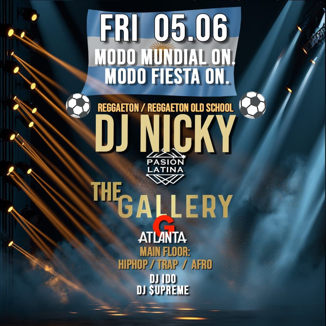 Friday Pasión Latina Reggaeton 5/6/2026 Atlanta Tlv 