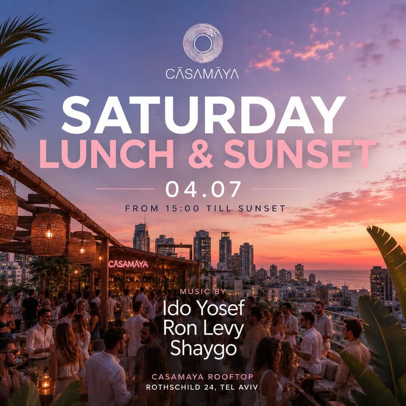 ALL WHITE SATURDAY // CASAMAYA ROOFTOP