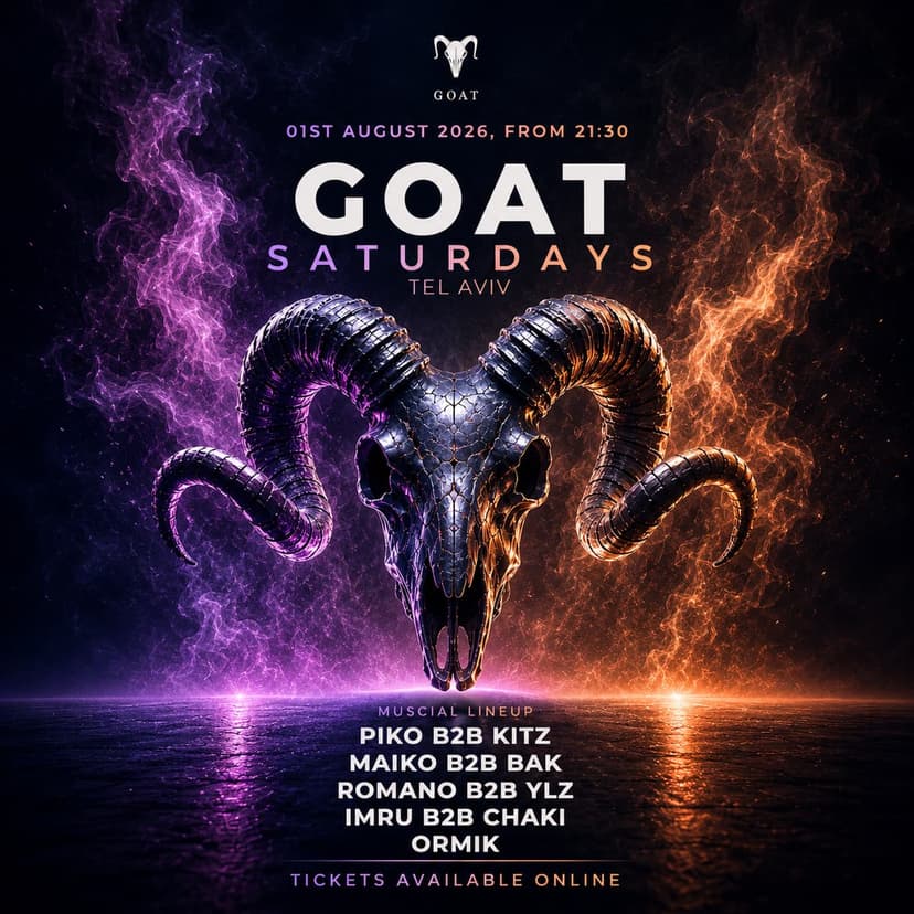  Saturday GOAT // 01.08