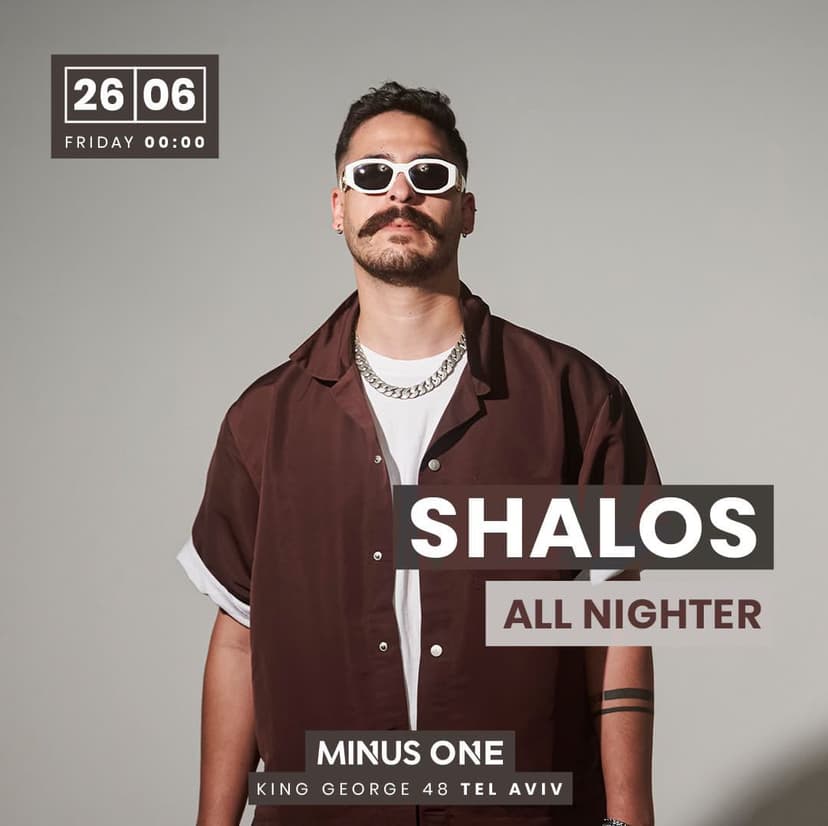 MINUS ONE |SHALOS ALL NIGHTER|26.6