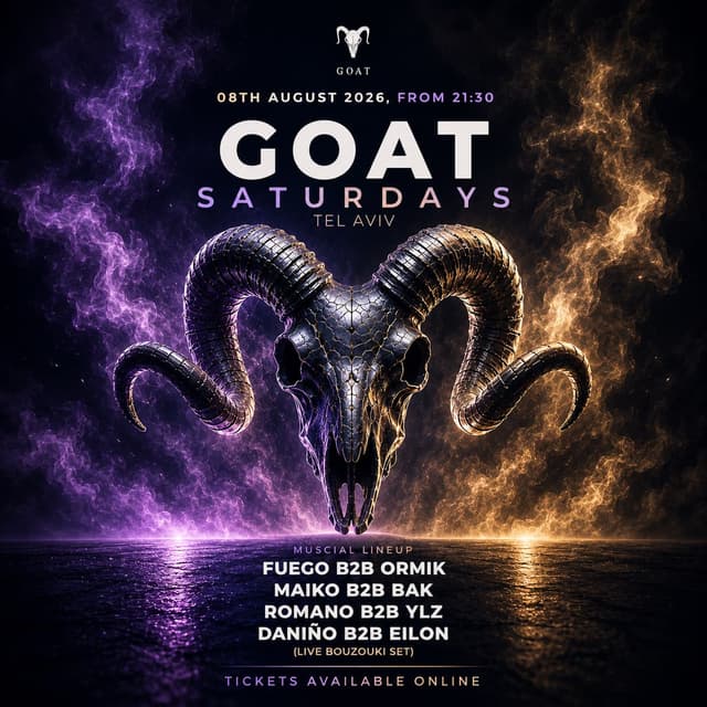 Saturday GOAT // 08.08