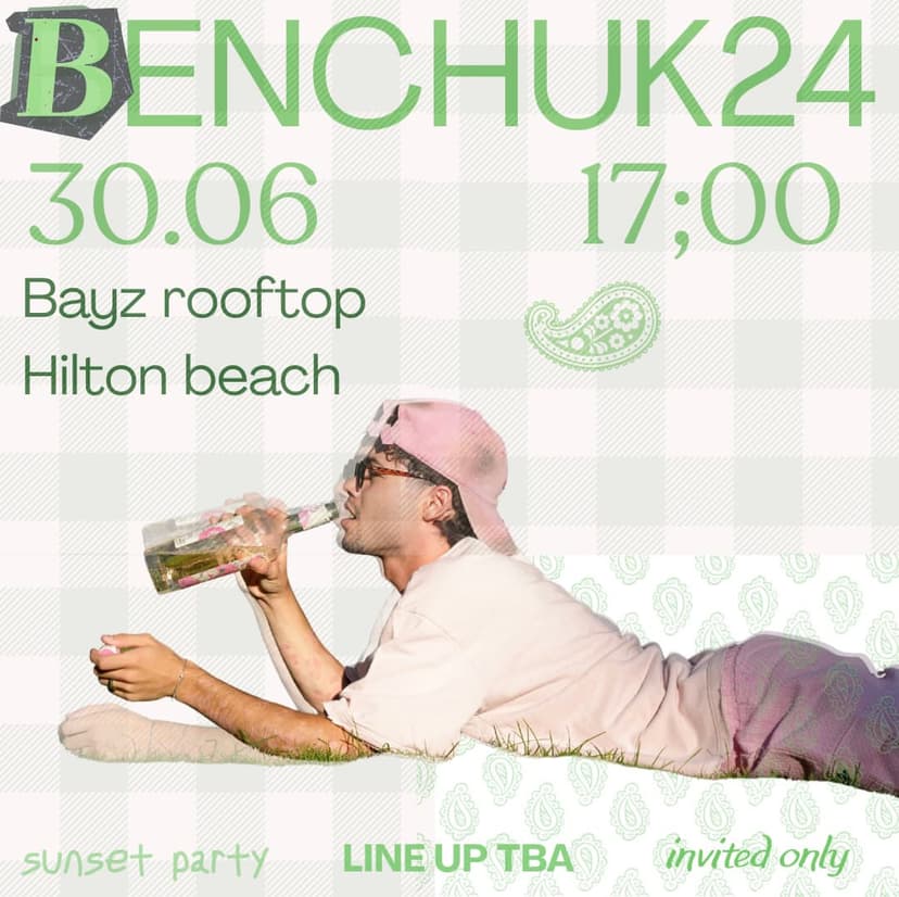 BENCHUK24 Bayz rooftop 30.6 B-day