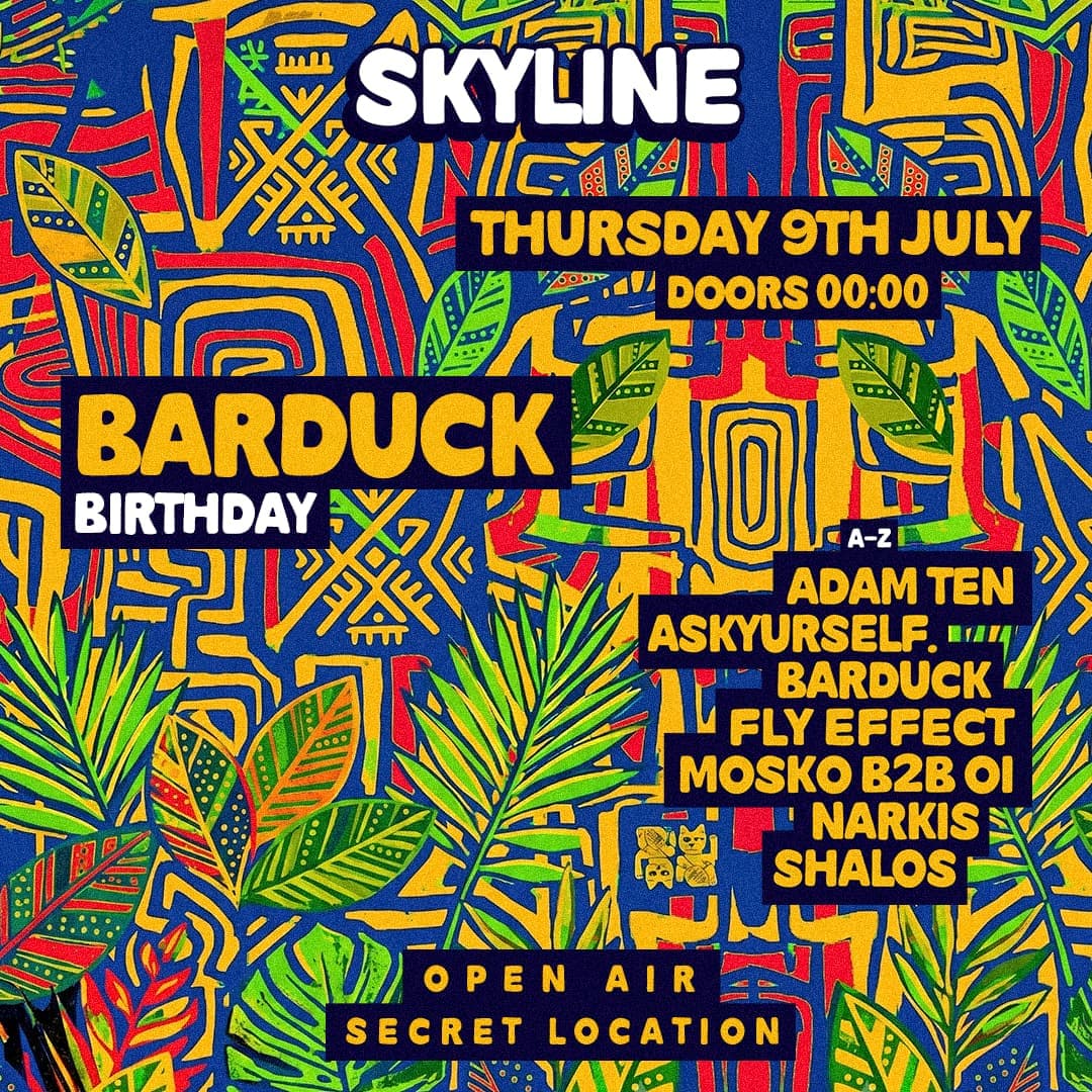 BARDUCK’S BIRTHDAY • THU 09.07