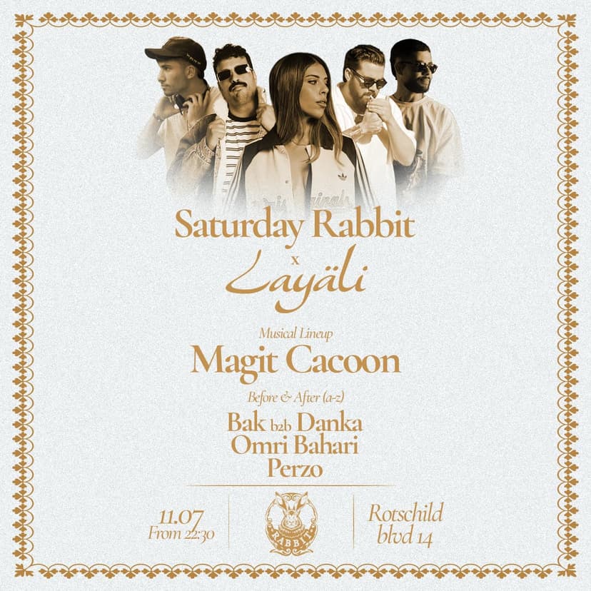 MAGIT CACOON X SATURDAY RABBIT // 11.7