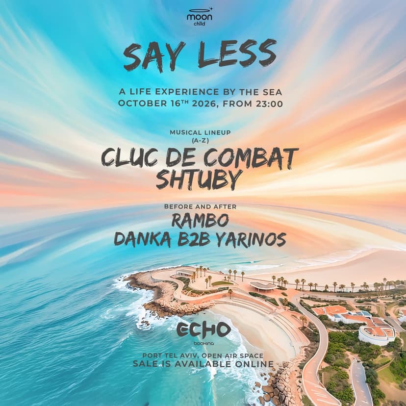 SHTUBY x CLUB DE COMBAT • FRIDAY OPEN AIR