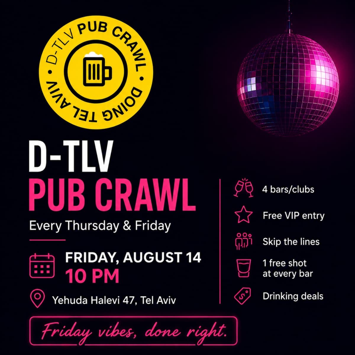 D-TLV Bar Crawl
