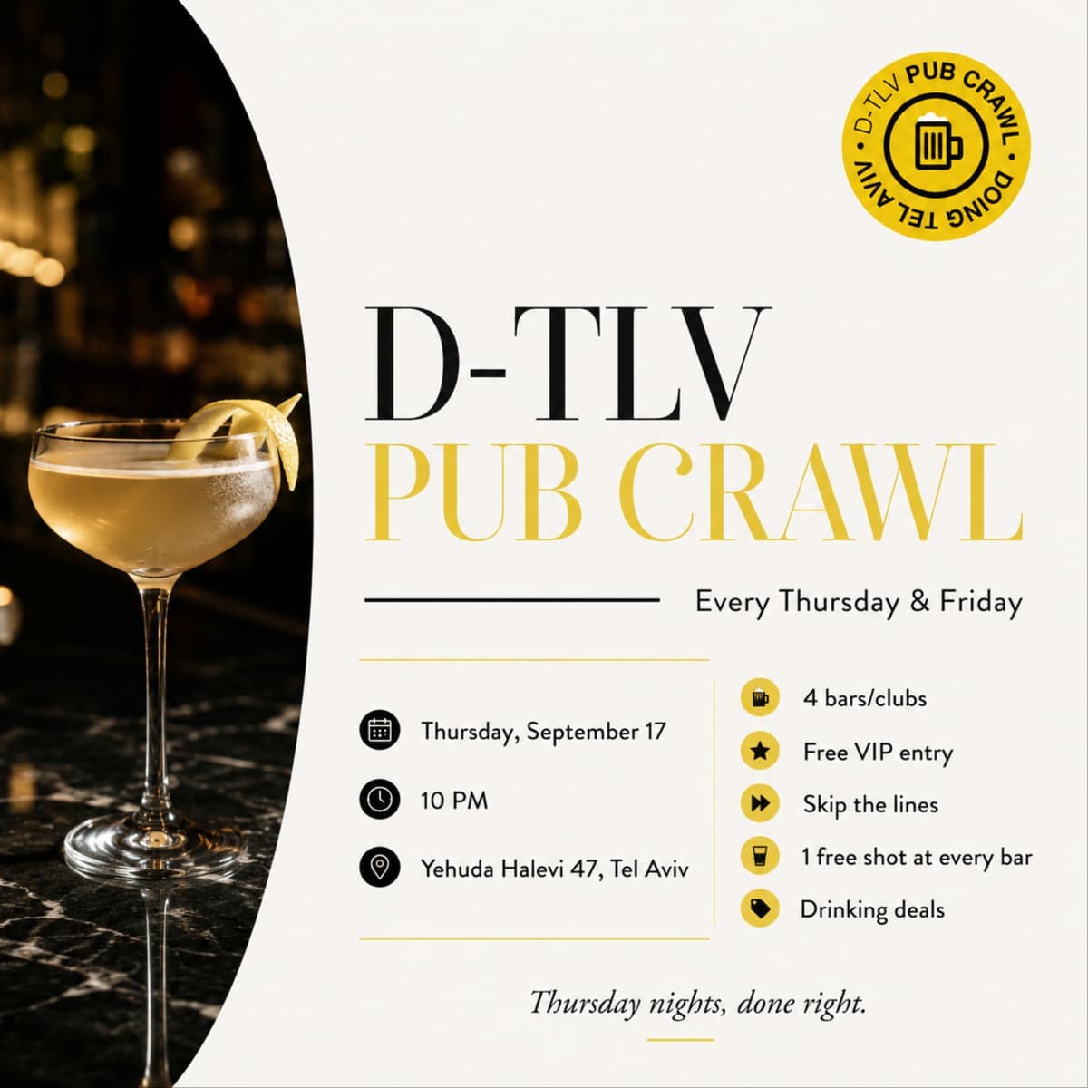 D-TLV Pub Crawl