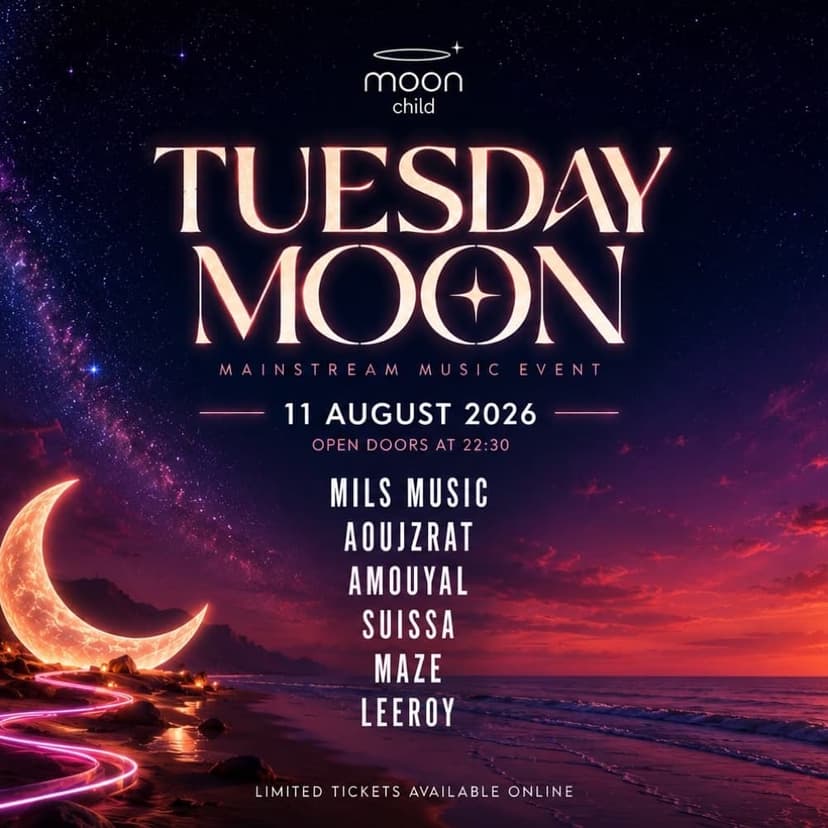 TUESDAY MOON CHILD | 11.8