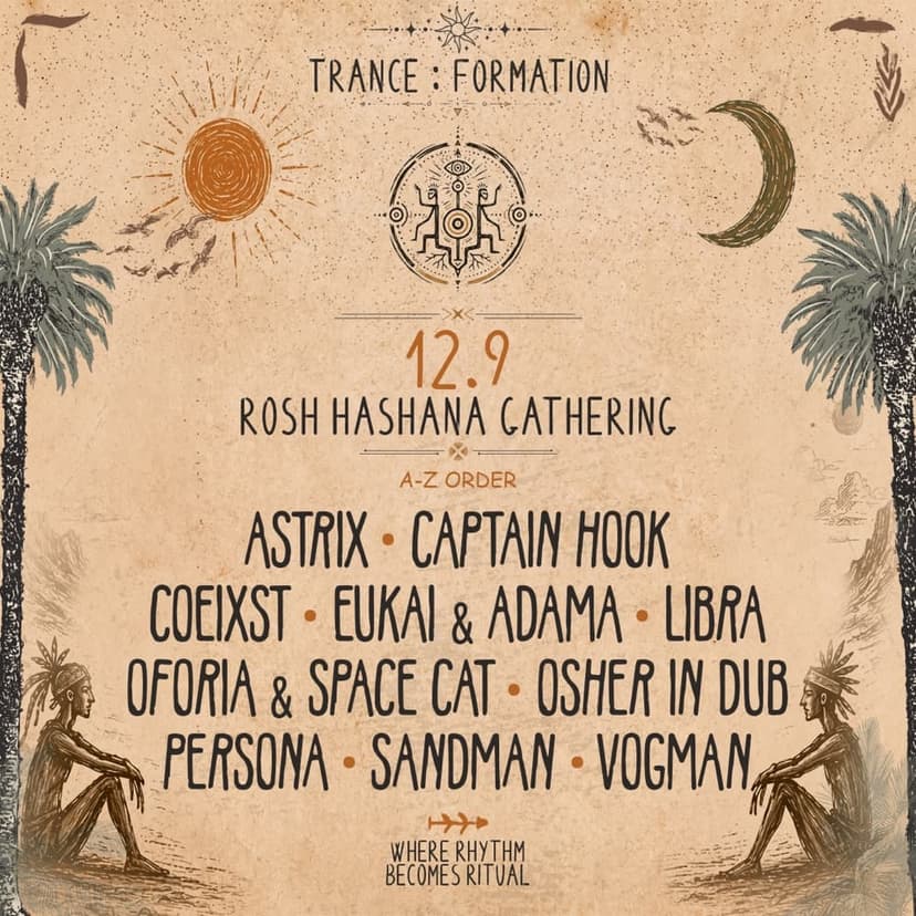 Trance:Formation ⬢ Rosh Hashanah 