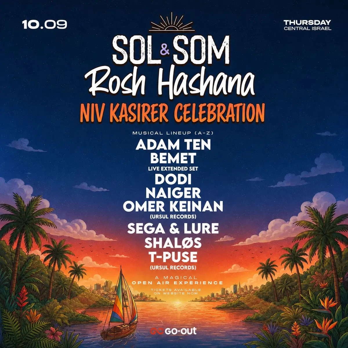 NIV KASIRER CELEBRATION - SOL&SOM - 10.9 