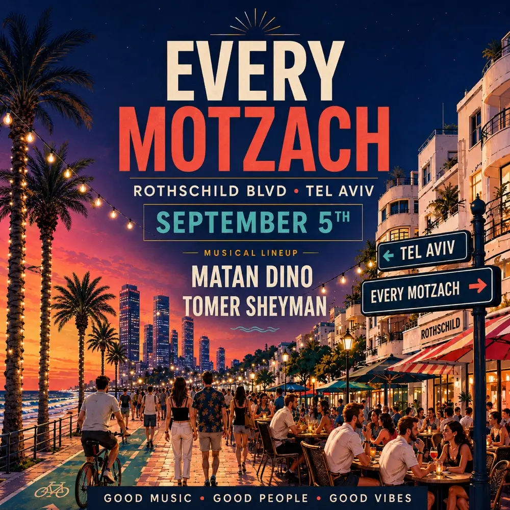 EVERY MOTZACH // 5.9🌇
