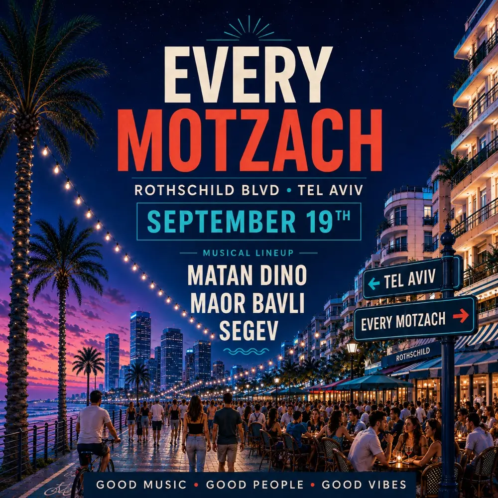 EVERY MOTZACH // 19.9🌇