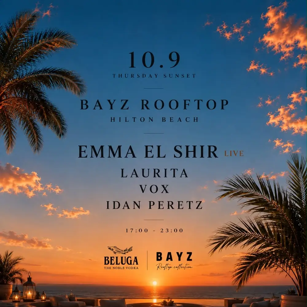 Thursday sunset 03.09 Bayz rooftop 