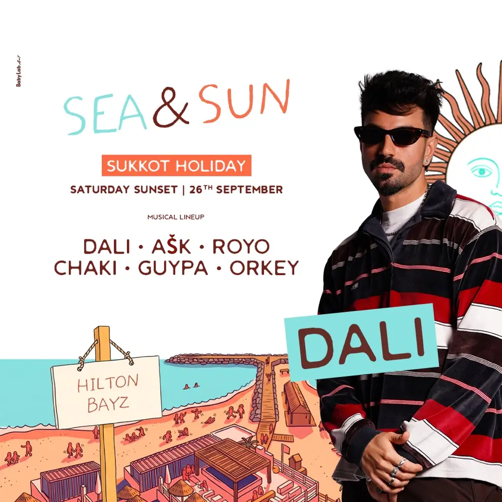 SEA & SUN bayz rooftop 26.9 SUKKOT