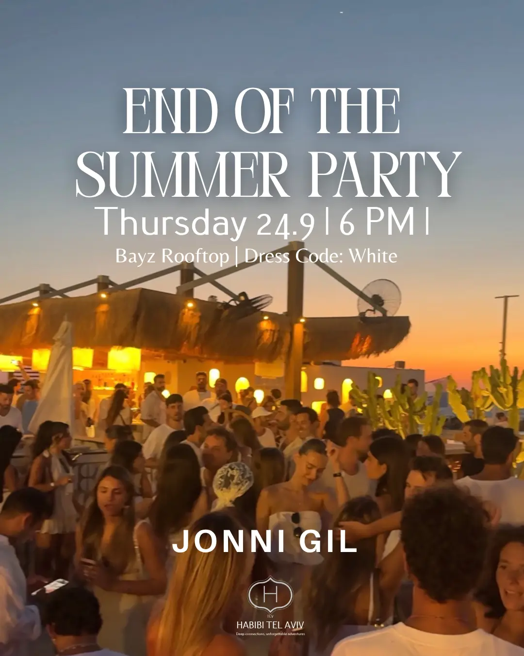 Habibi tel Aviv 24.9 sunset party 