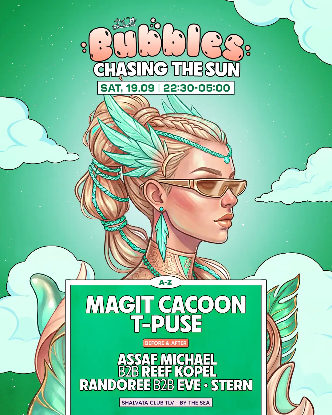 BUBBLES - CHASING THE SUN 19.09 | SATURDAY