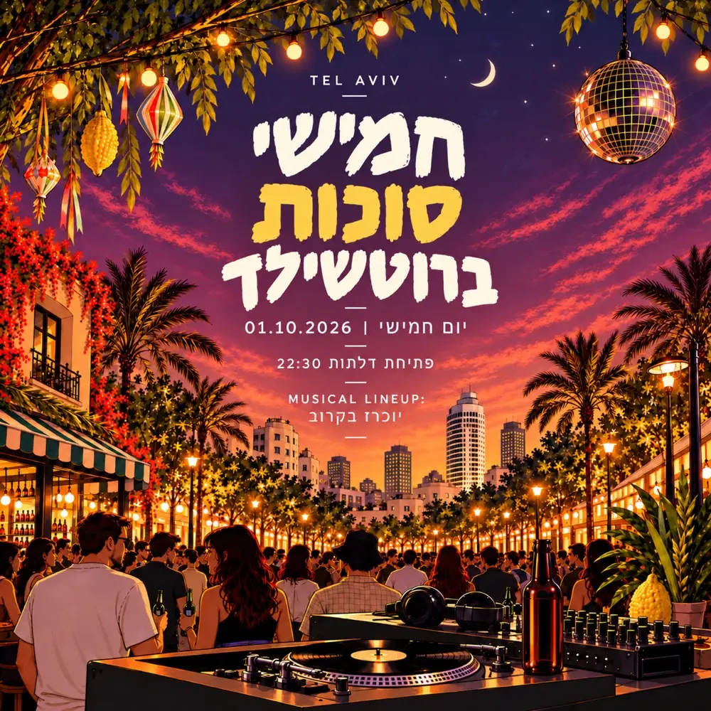 SUKKOT THURSDAYS ROTHSCHILD 1.10🌴