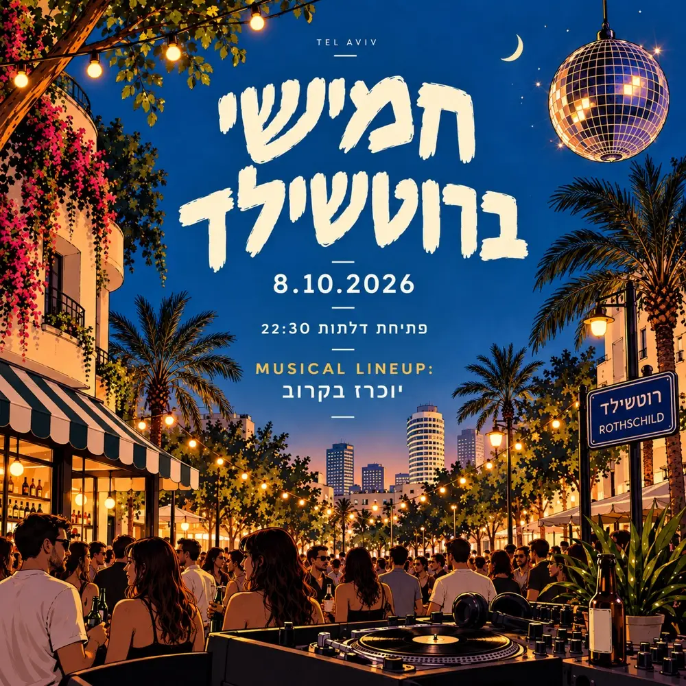 חמישי ברוטשילד • 8.10🌇