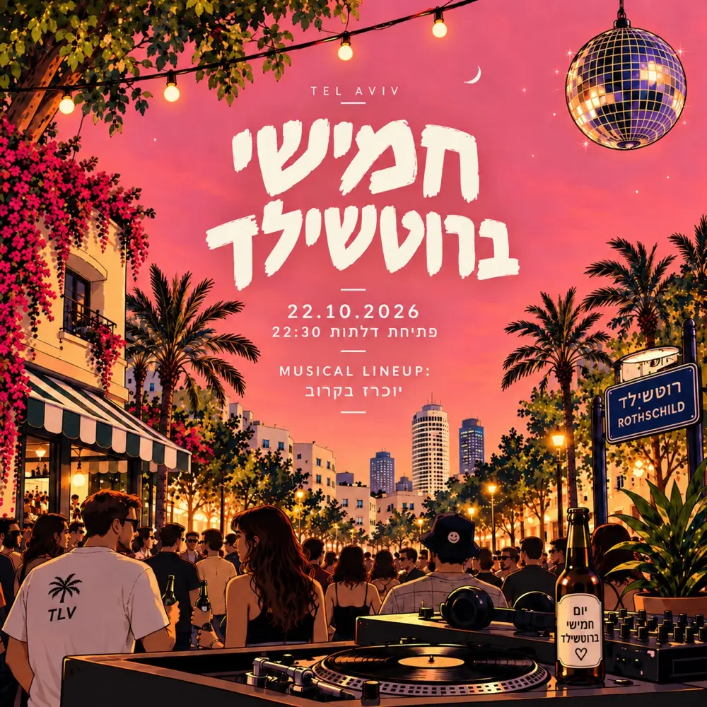 חמישי ברוטשילד • 22.10🌇