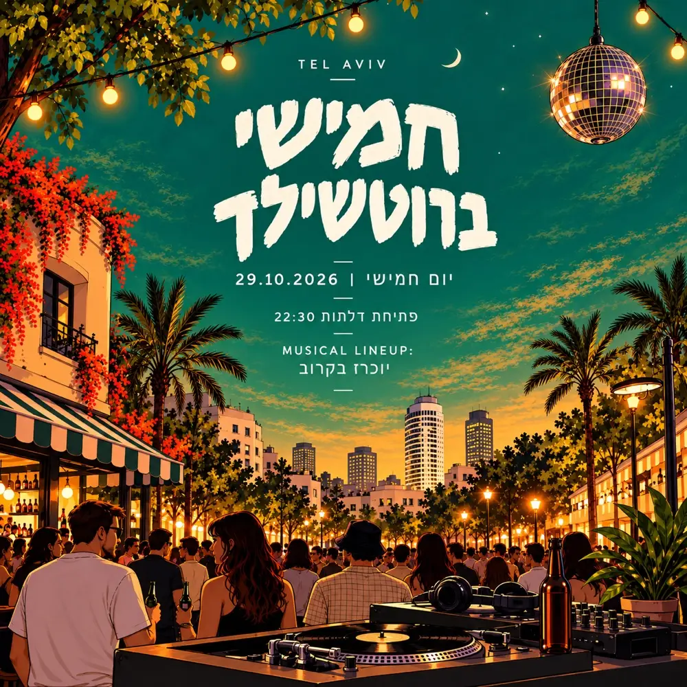 חמישי ברוטשילד • 29.10🌇