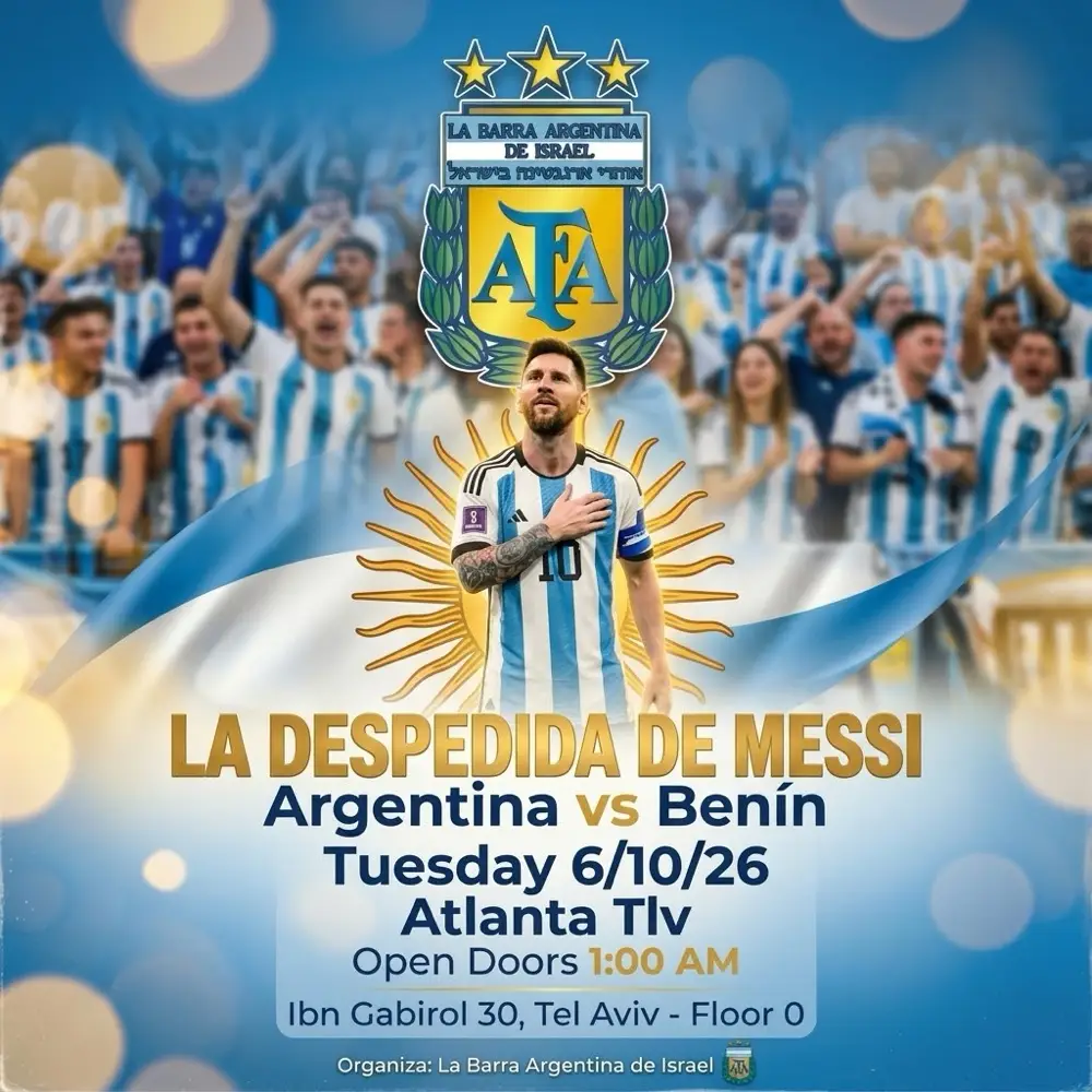 Argentina vs Benín 6/10/26 La despedida de Messi 