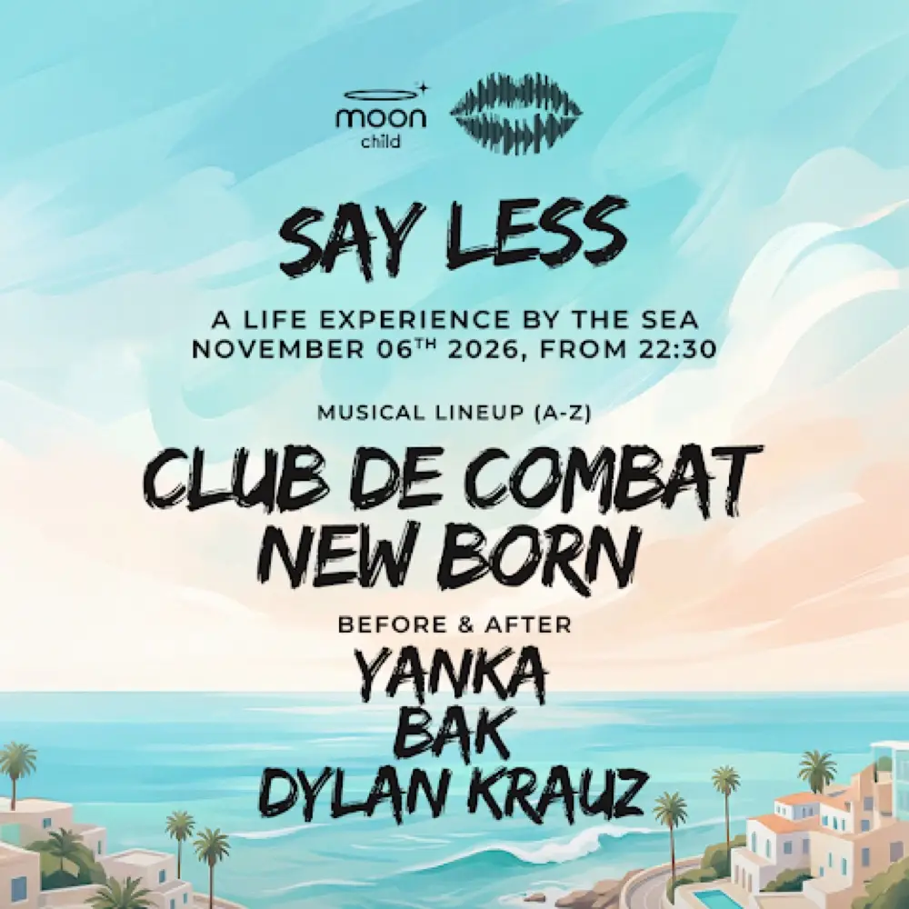 NEW BORN x CLUB DE COMBAT • FRIDAY OPEN AIR